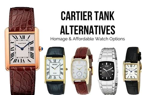 mens cartier watch dupe|look alike cartier watches.